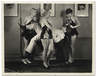 10" x 8" Glossy Photo From the 1936 Three Stooges Film "Movie Maniacs" -- Good Plus Condition